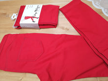 Carica l&#39;immagine nel visualizzatore di Gallery, Leggings pantalone PUSH UP philippe matignon jeans rosso
