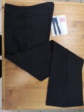 Carica l&#39;immagine nel visualizzatore di Gallery, Leggings pantalone svasato SISI in blu jeans o nero melange
