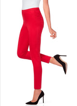 Carica l&#39;immagine nel visualizzatore di Gallery, Leggings pantalone PUSH UP philippe matignon jeans rosso

